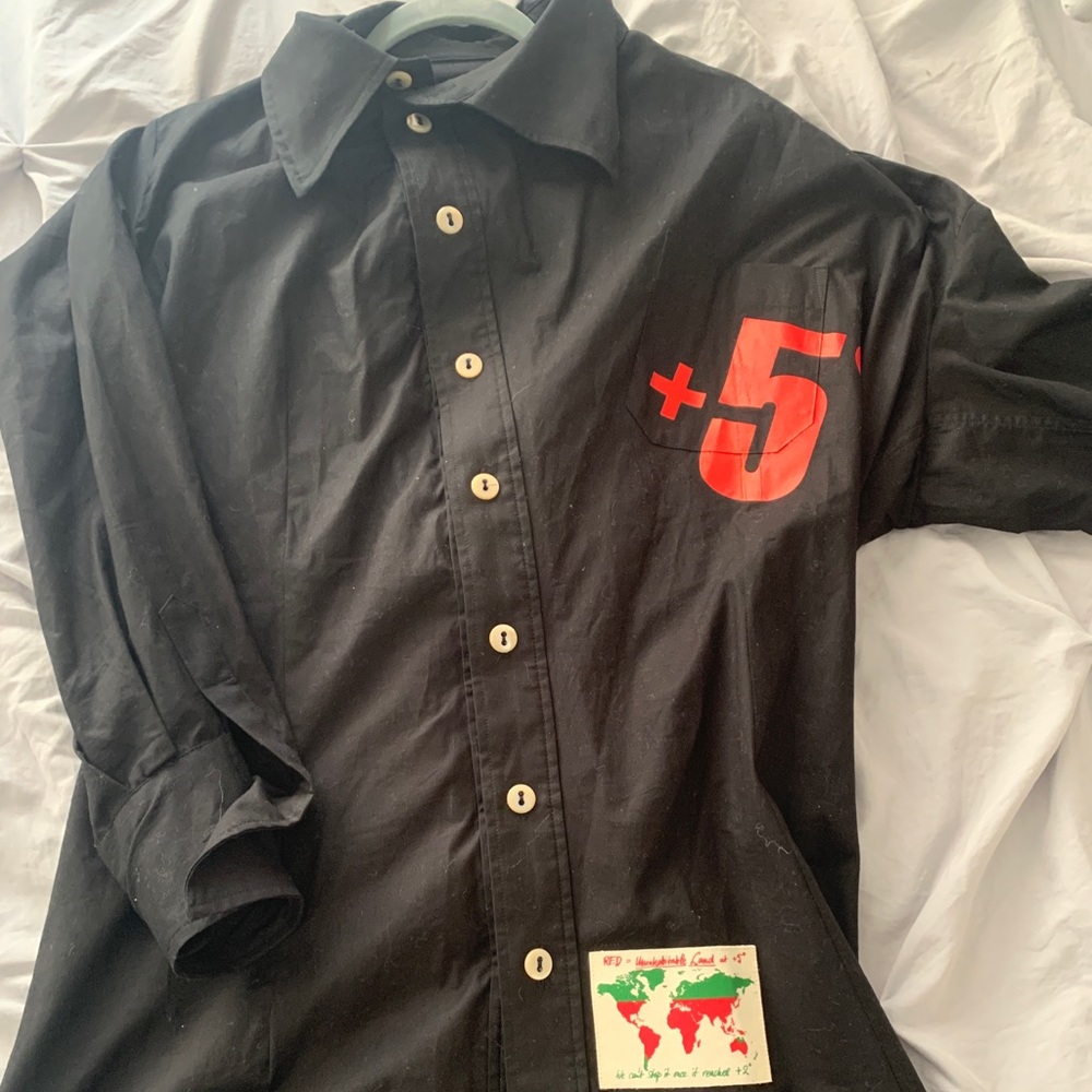 Vivian’s Westwood black button down